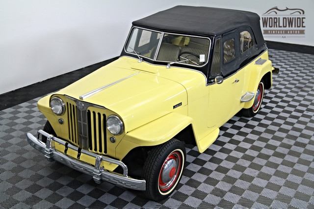 1948 Willys Jeepster Convertible Restored