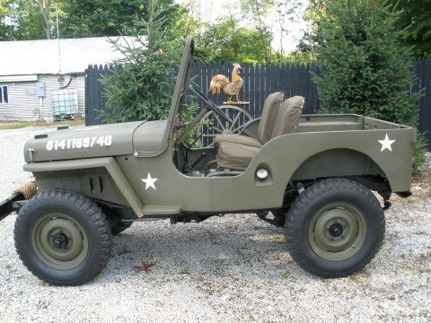 1946 Jeep Willys CJ2A na prodej