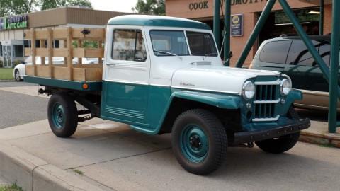 1960 Jeep Willys Stakebed Pick-up na prodej