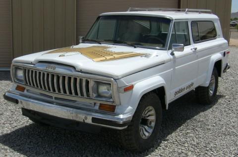 1982 Cherokee FJS 4&#215;4 Golden Eagle Tribute na prodej