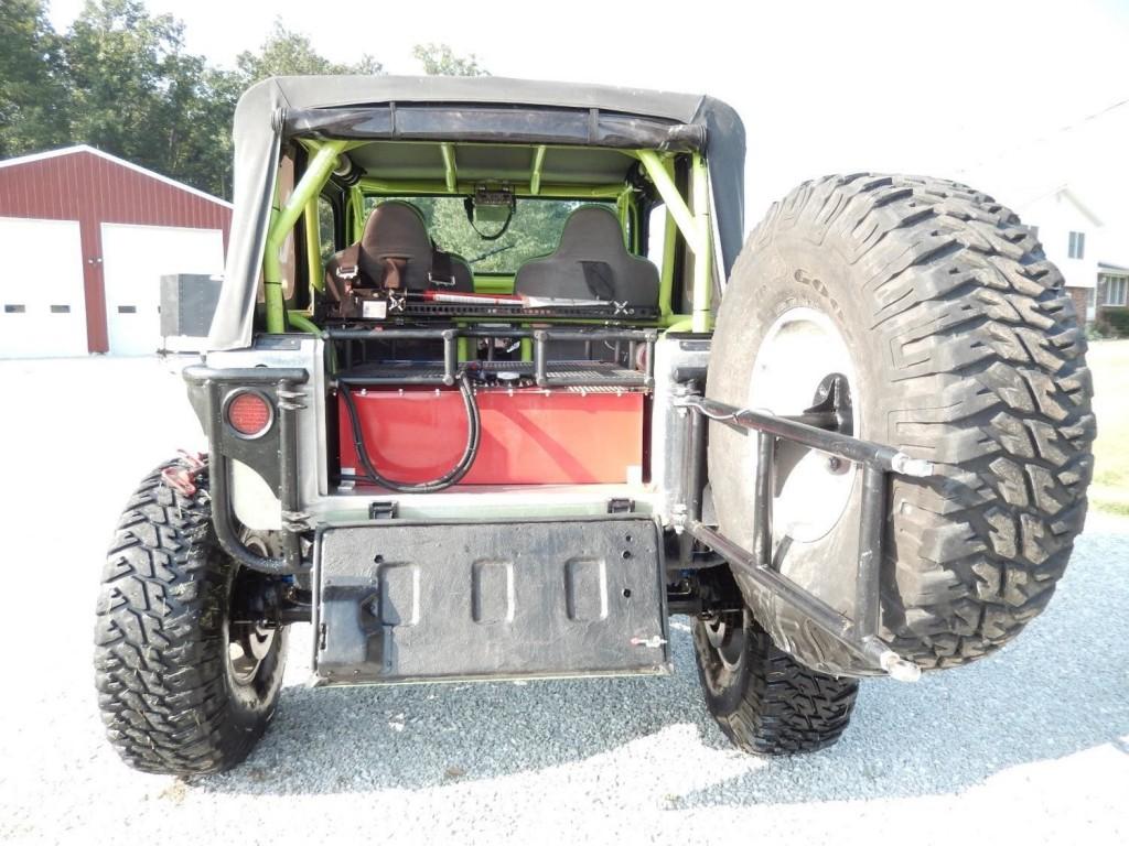 Jeep rock Crawler