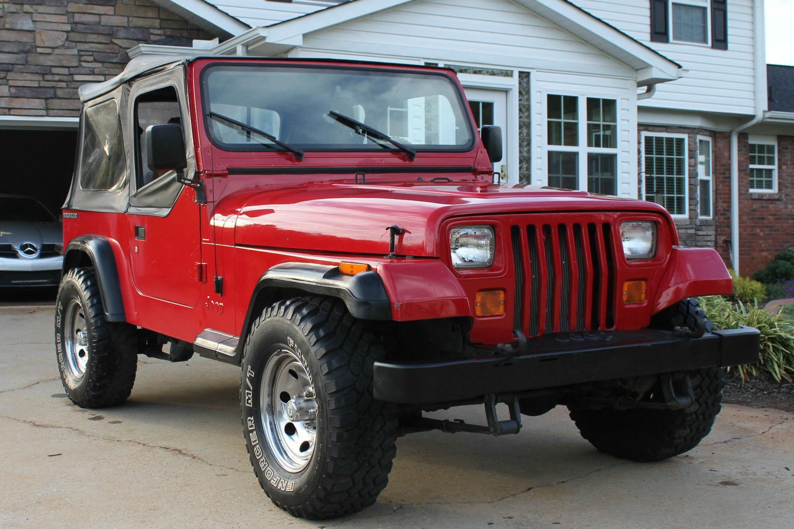 Wrangler YJ без дверей