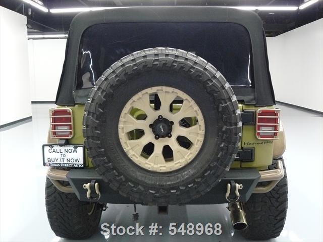 2.013 Jeep Wrangler 4DR RUBICON 4X4 Hennessey