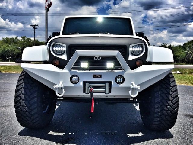 2016 Jeep Wrangler Custom Lifted Sahara Leather HARDTOP