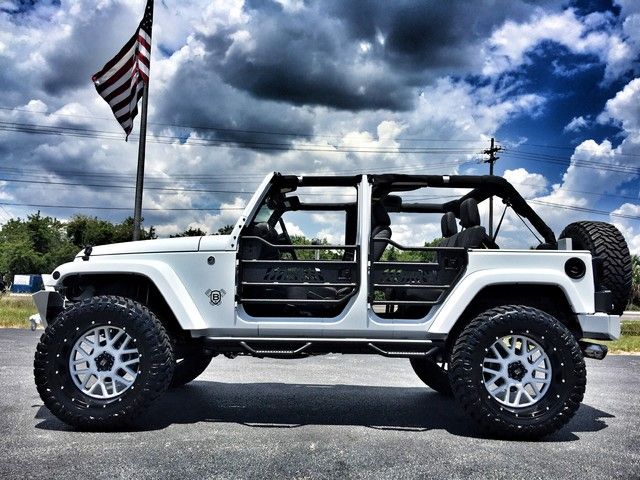 2016 Jeep Wrangler Custom Lifted Sahara Leather HARDTOP