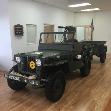 1947 Willy&#8217;s Jeep Military Equipped na prodej
