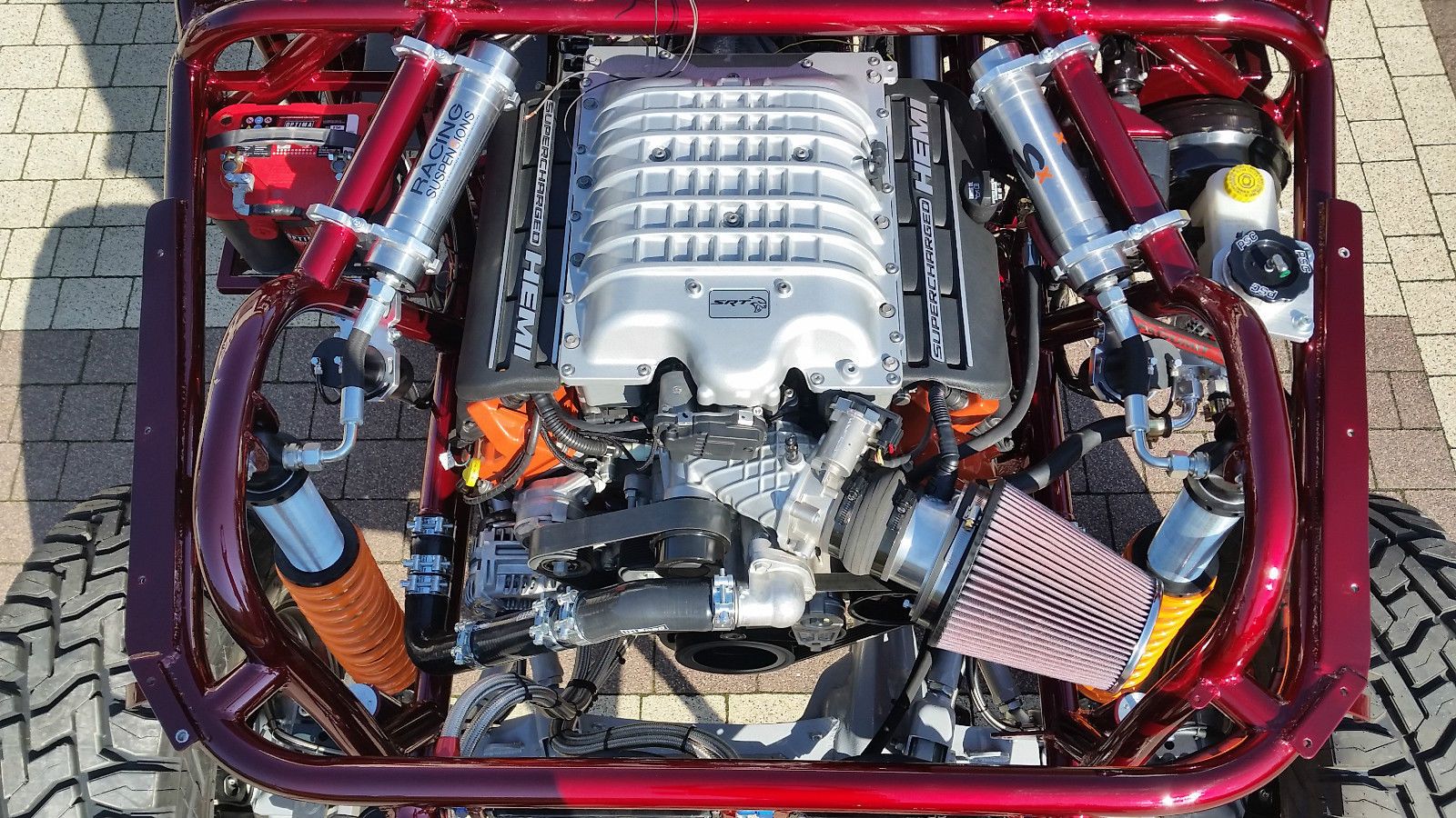 Hellcat Engine In Jeep Wrangler