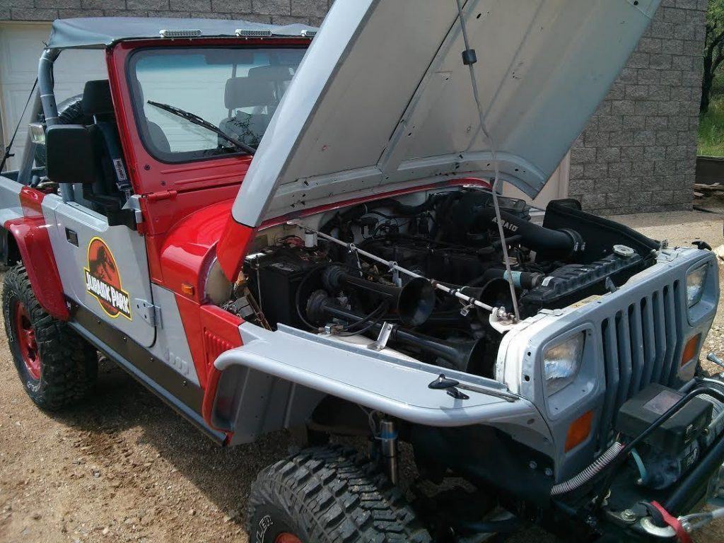 1989 Jeep Wrangler Jurassic Park Edition Rock Crawler YJ