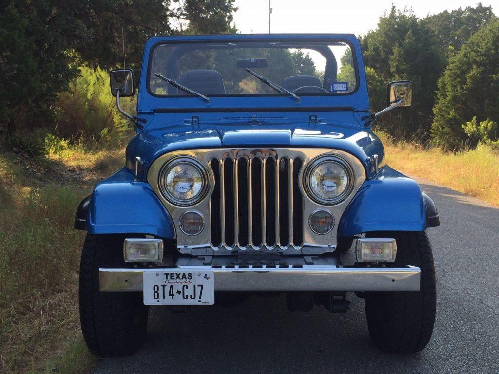 1984 Jeep CJ Special Value Package