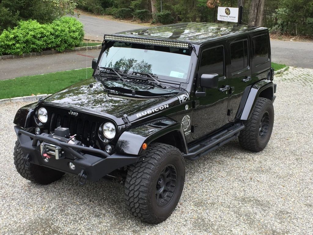 2015 Jeep Wrangler Rubicon Black Loaded With Many Extras Ready