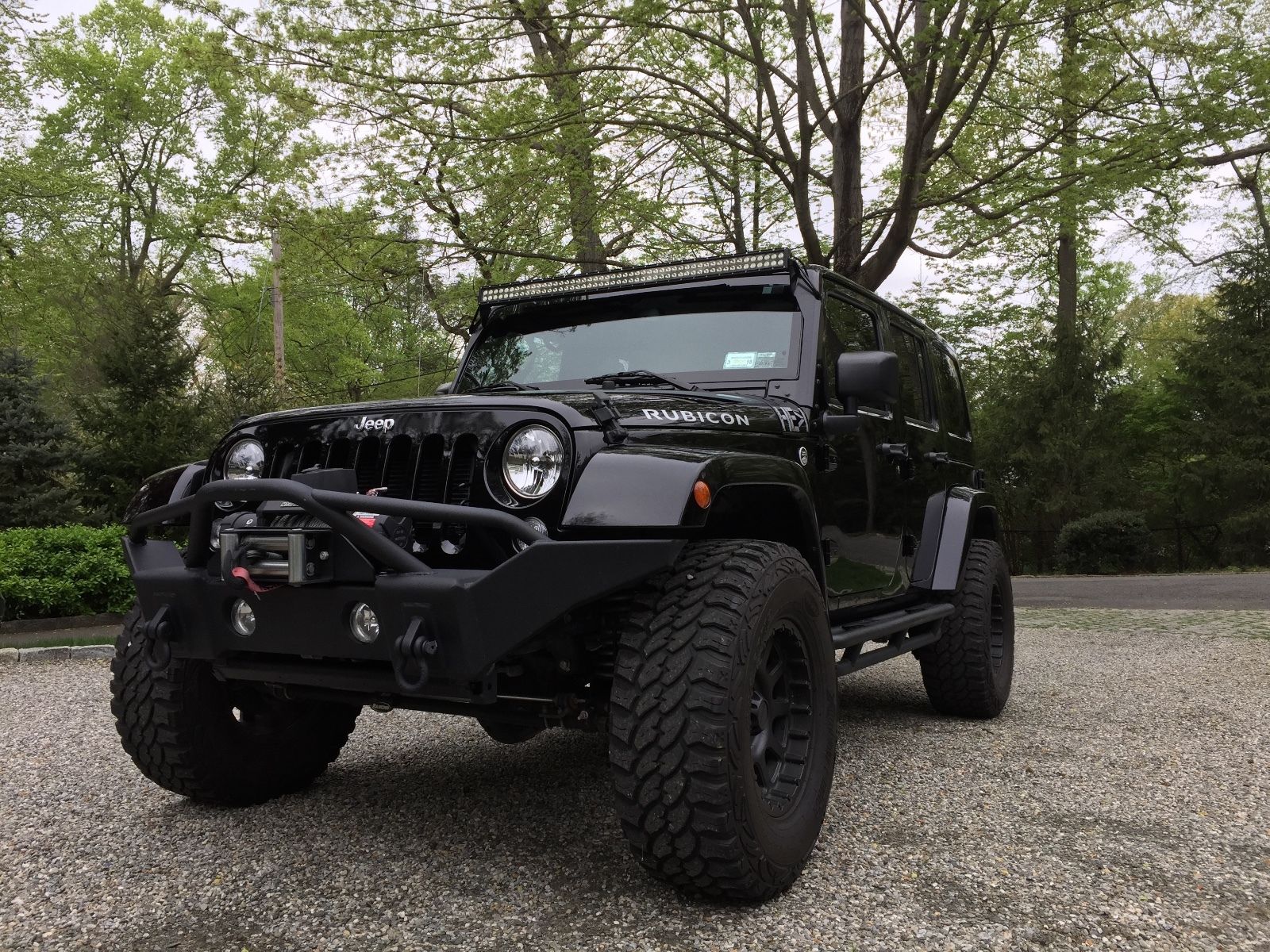 2015 Jeep Wrangler Rubicon Black Loaded With Many Extras Ready na prodej