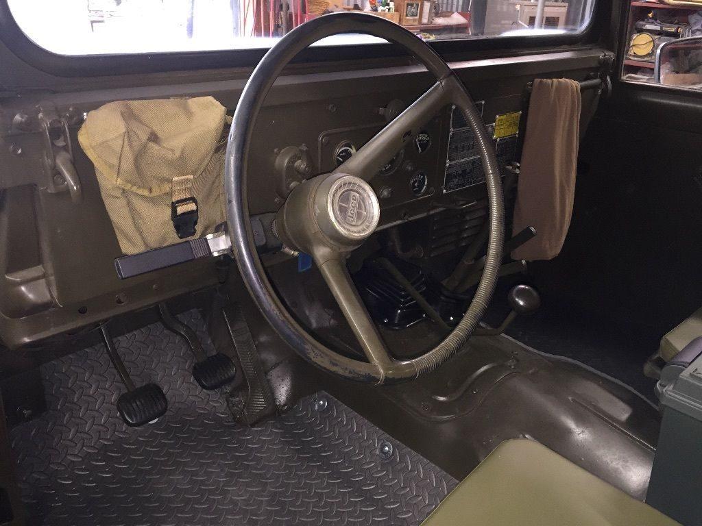 1967 Jeep Willys m715 Full Military trim