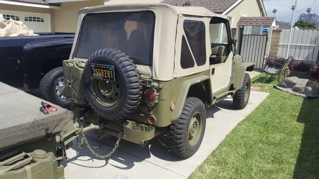 1997 Jeep Wrangler Se-custom Army
