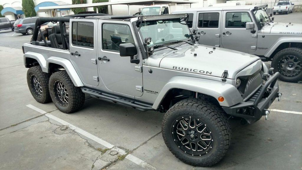 2017 Jeep Wrangler Unlimited 6 Wheel Jeep