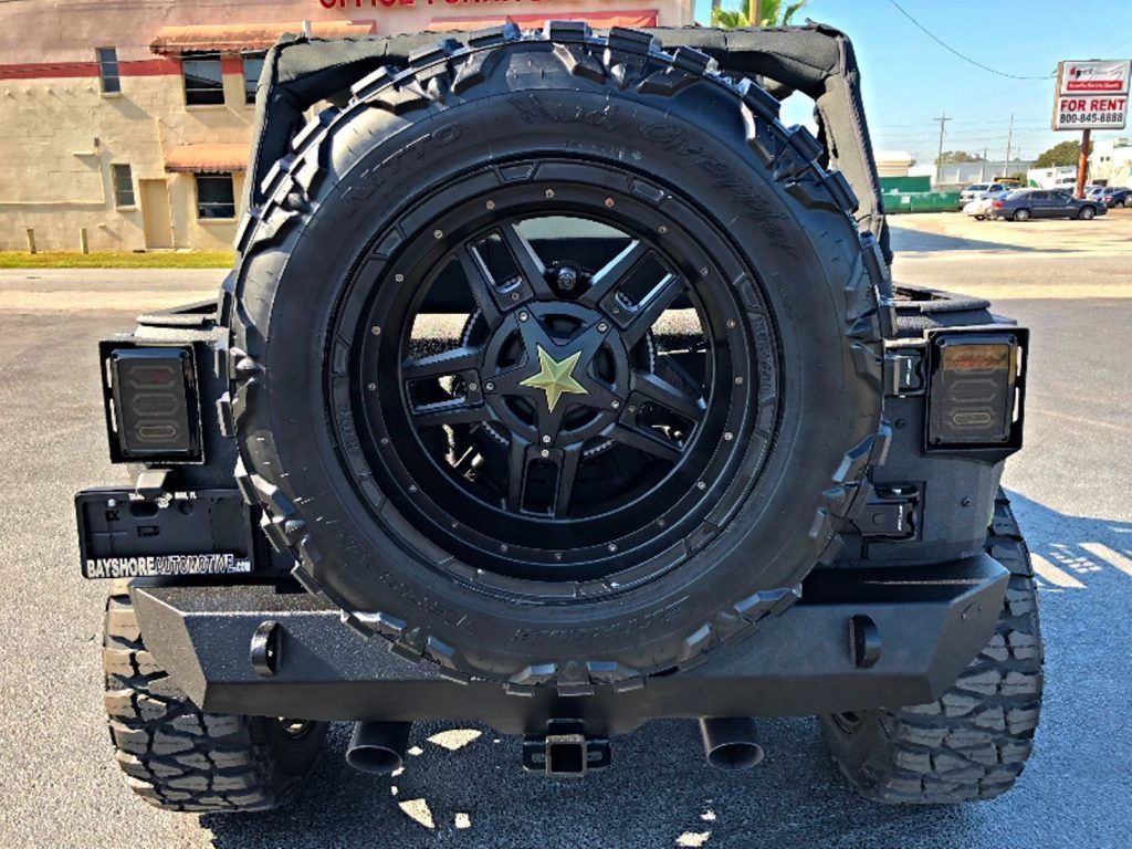 2017 Jeep Wrangler Grumper Rhino Military Armor Leather 24S 4.88