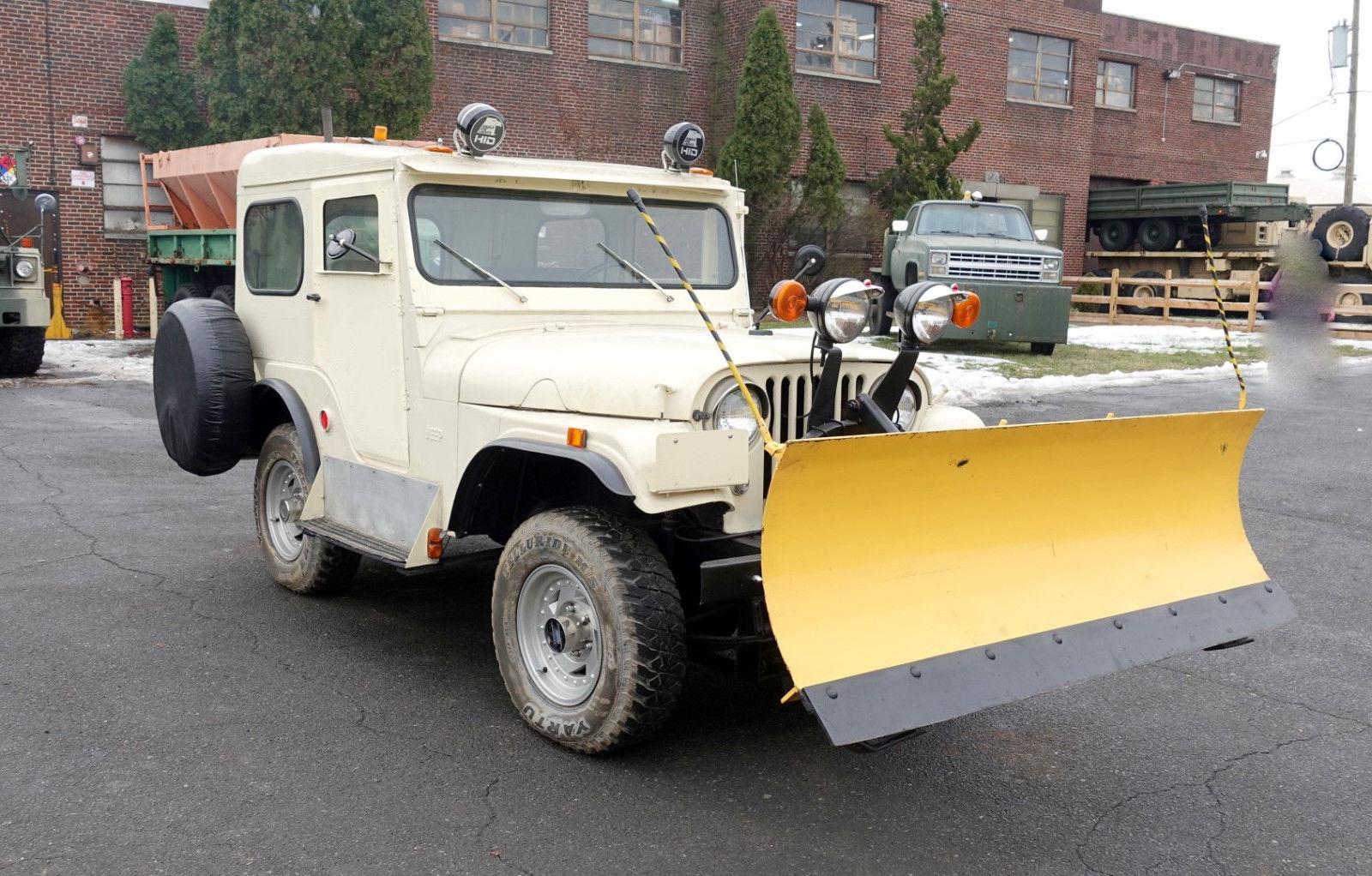 1960 Jeep CJ Plow Runs & Operates with Clear na prodej