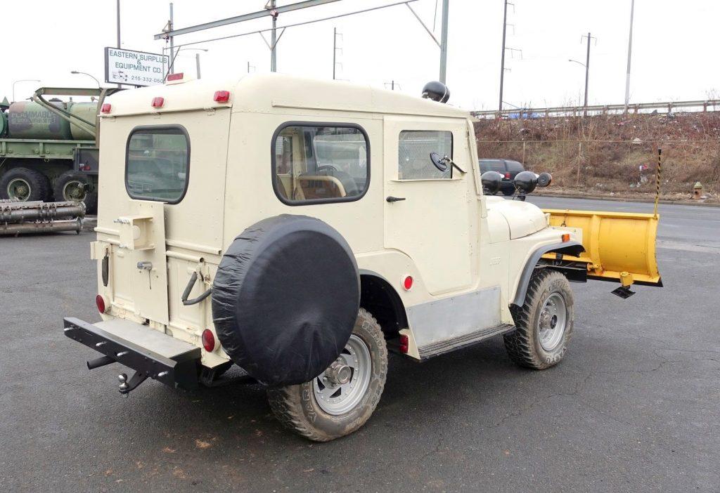 1960 Jeep CJ Plow Runs & Operates with Clear