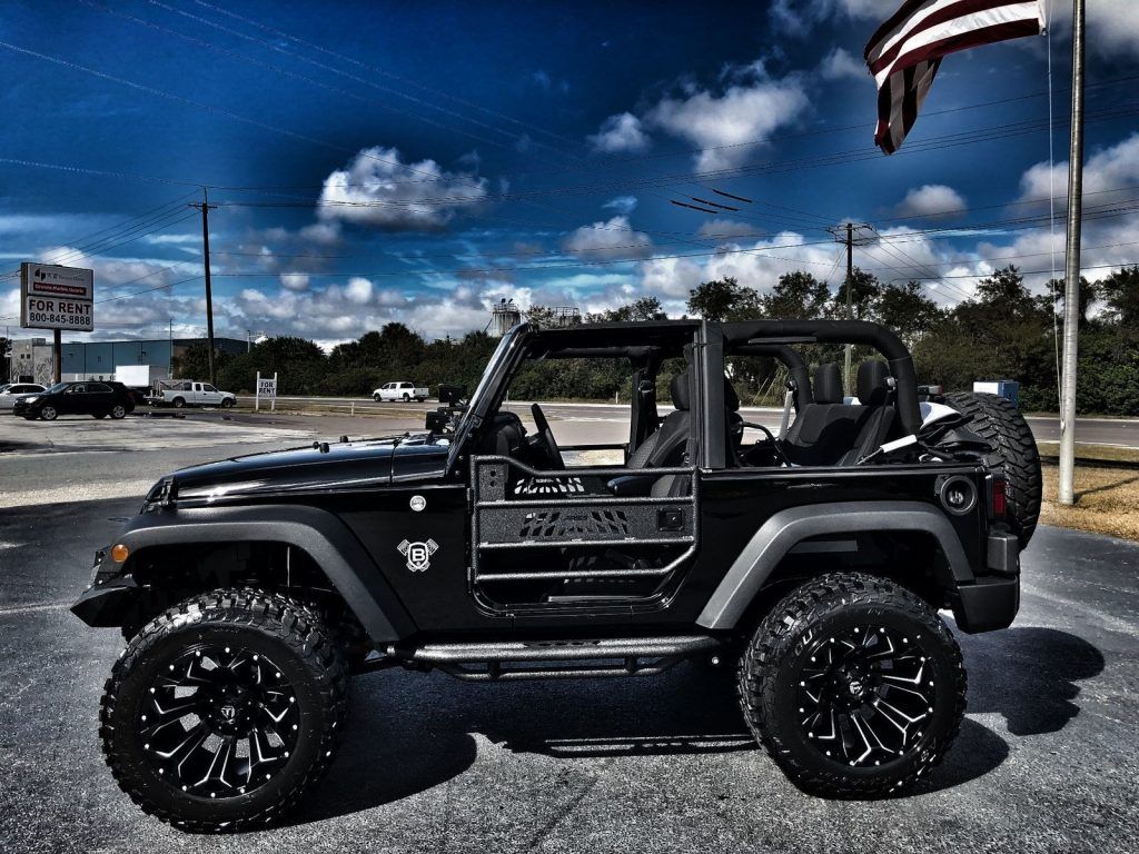 2017 Jeep Wrangler Custom Lifted Blacked OUT SPORT