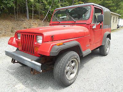 1995 Jeep Wrangler YJ na prodej