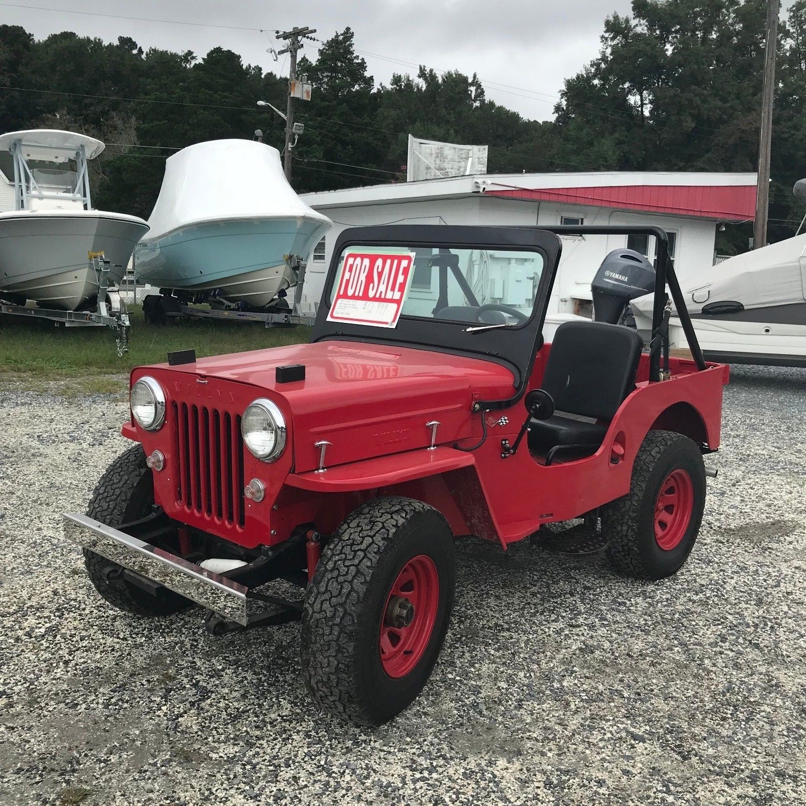 1953 Jeep Willys CJ3B Na Prodej