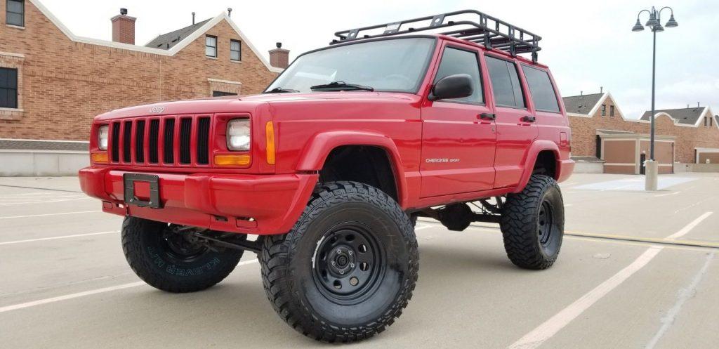 2000 Jeep Cherokee Sport Lifted