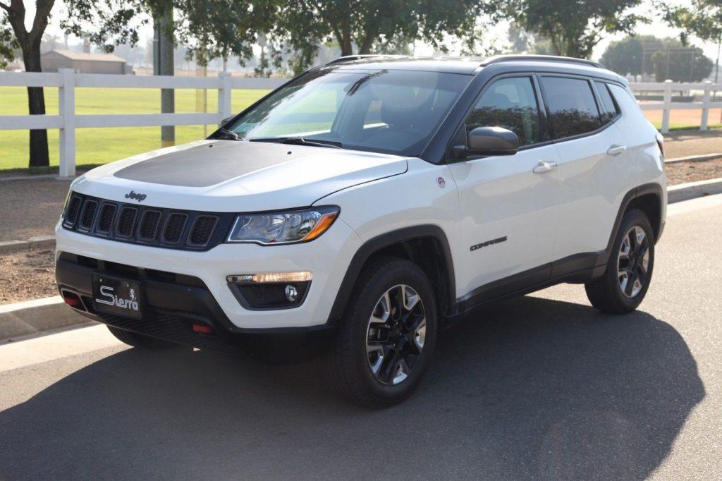 2018 Jeep Compass Compass Trailhawk 4X4 LOW Miles Loaded NO RESERVE