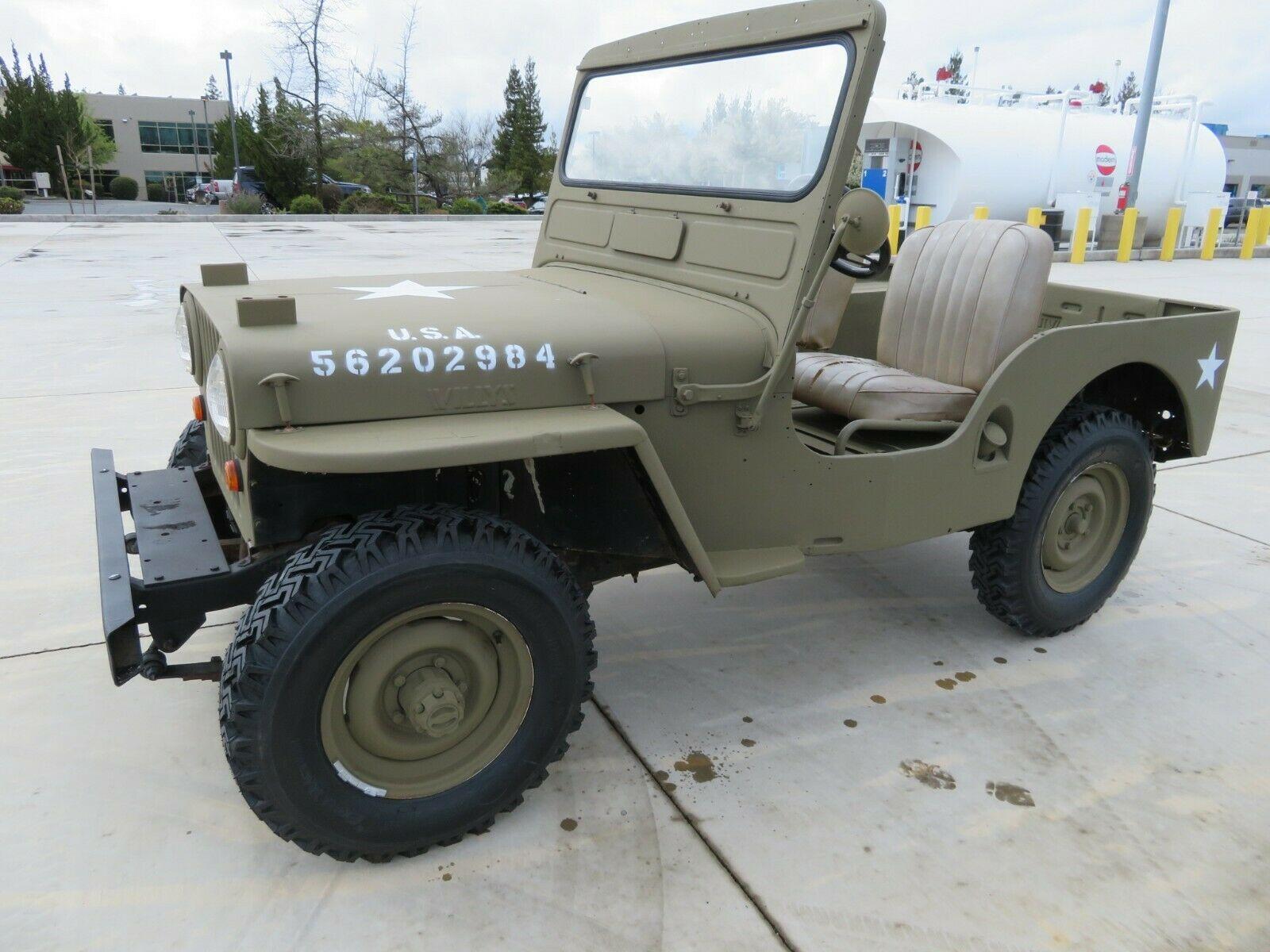 1953 Jeep Willys Custom Cj3a Na Prodej