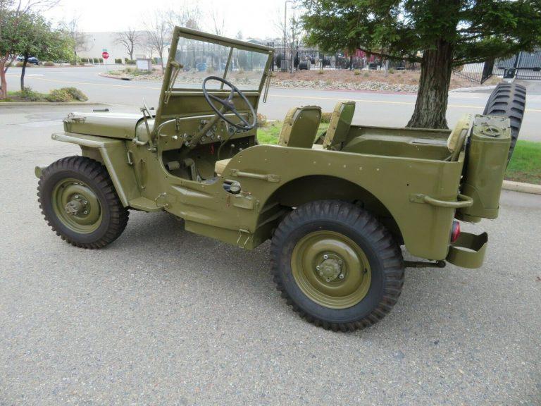 1942 Jeep Willys MB na prodej