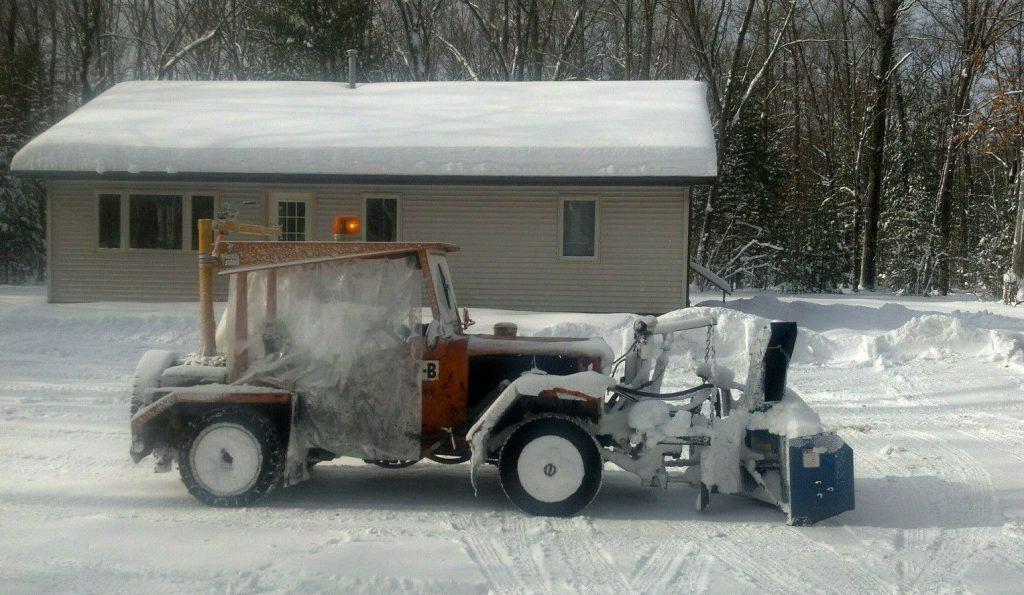 1975 Jeep CJ Loader  / Snowblower