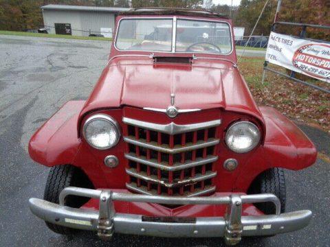 1950 Jeep Willys Jeepster CONVERTIBLE na prodej