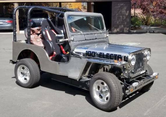 1952 Jeep Willys EV Electric vehicle