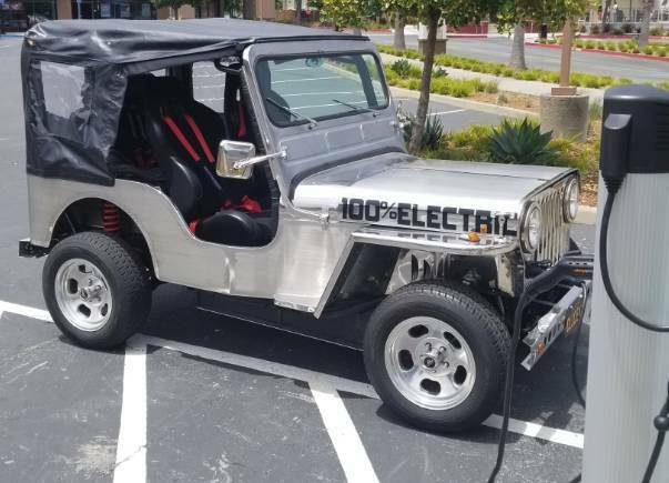 1952 Jeep Willys EV Electric vehicle