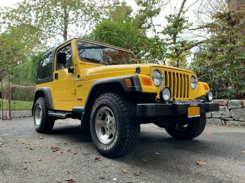 2002 Jeep Wrangler SPORT na prodej