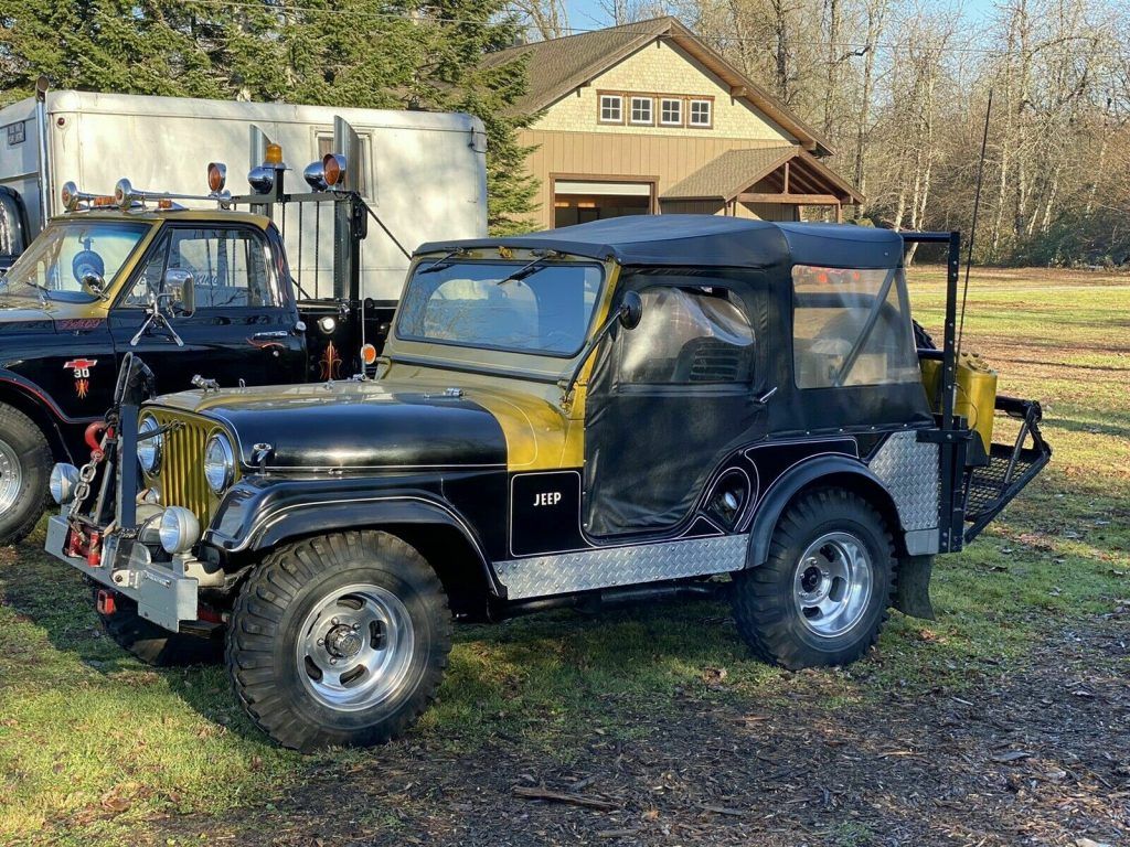 1956 Jeep Willy black M38A1