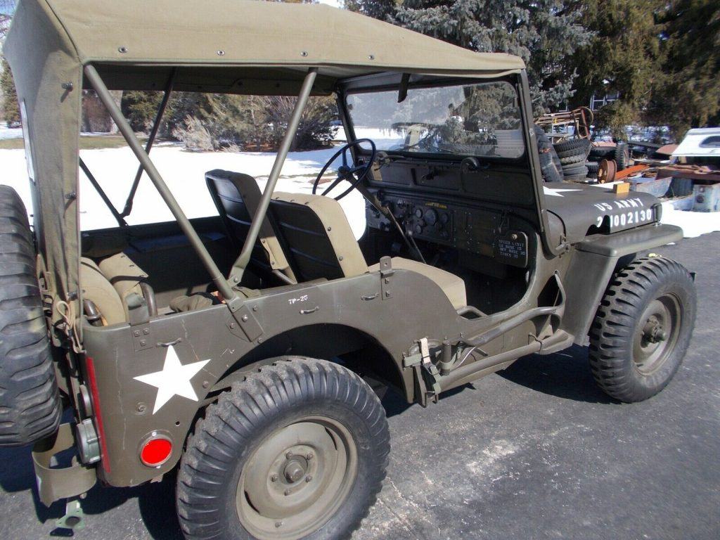 1953 Jeep Willys M38A AND Trailer