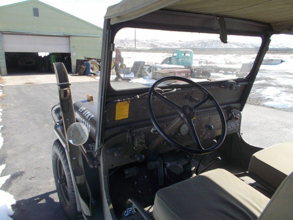 1953 Jeep Willys M38A AND Trailer