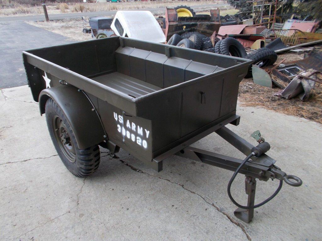 1953 Jeep Willys M38A AND Trailer