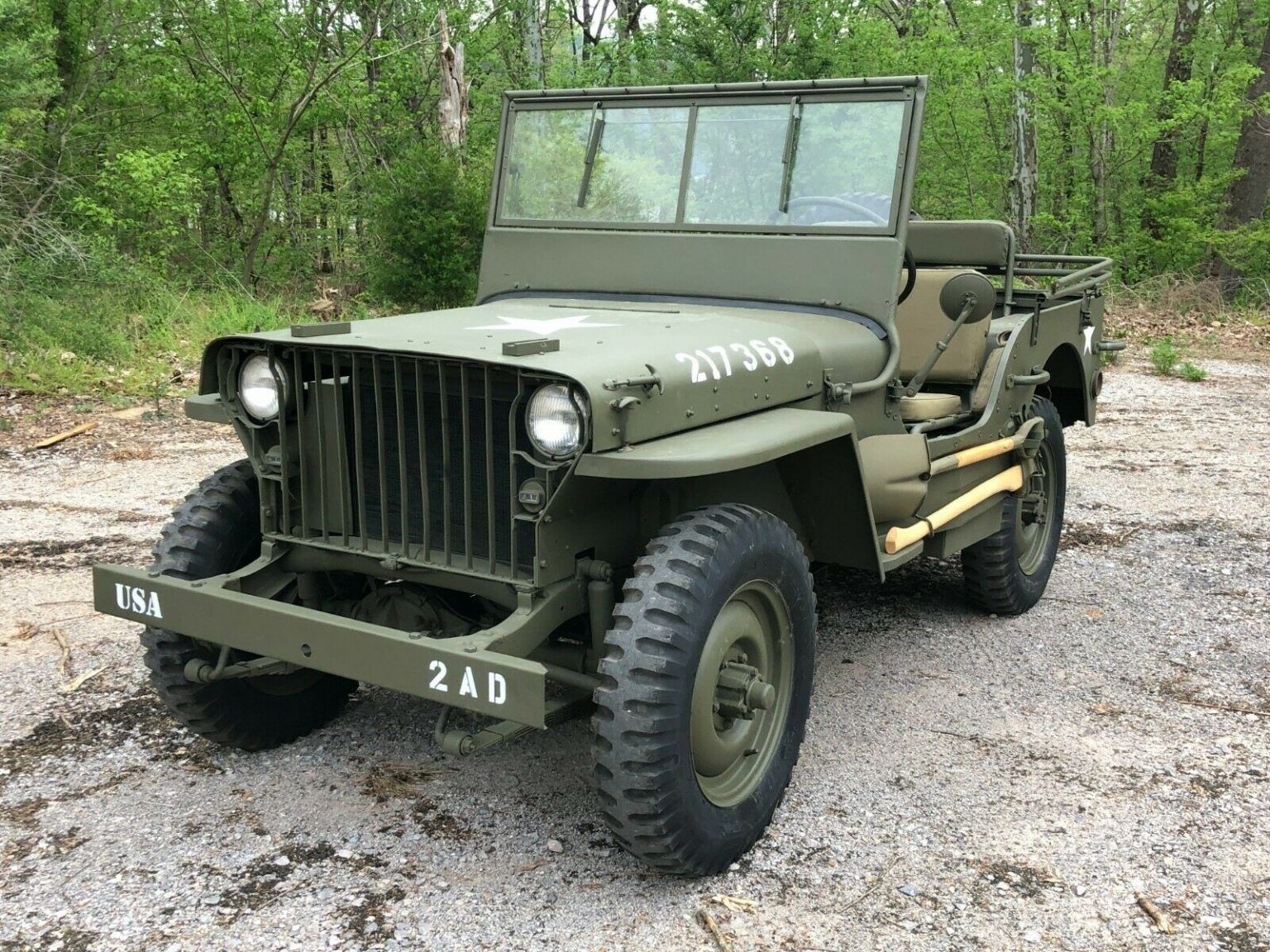 1942 Willys MB Military Jeep na prodej