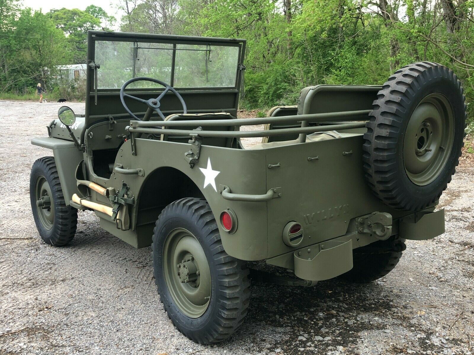 1942 Willys MB Military Jeep Na Prodej