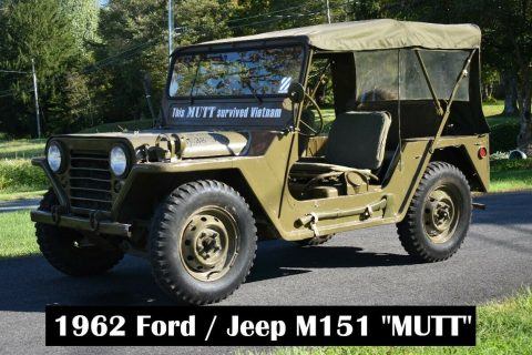 1962 M151 &#8220;mutt&#8221; Built BY Kaiser JEEP USED During THE Vietnam ERA na prodej