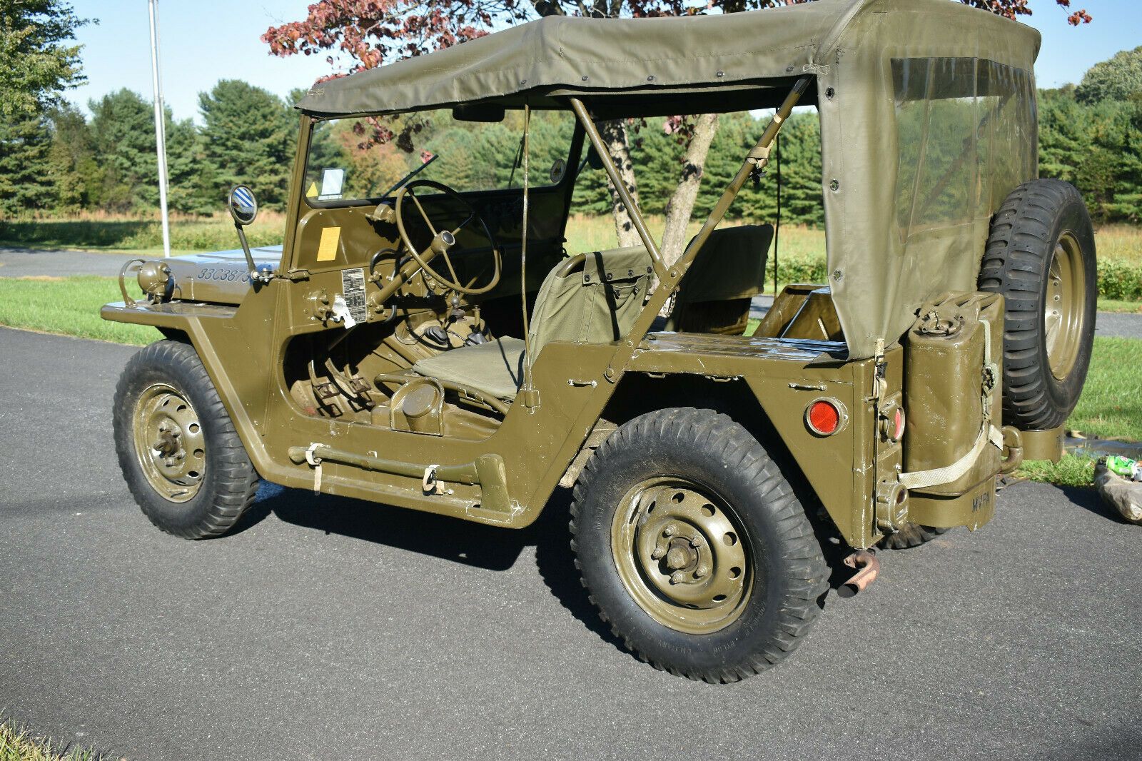 1962 M151 “mutt” Built BY Kaiser JEEP USED During THE Vietnam ERA na prodej