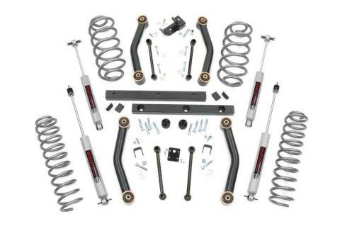 Rough Country 4&#8243; Suspension Lift Kit For Jeep Wrangler TJ 1997-2002 na prodej