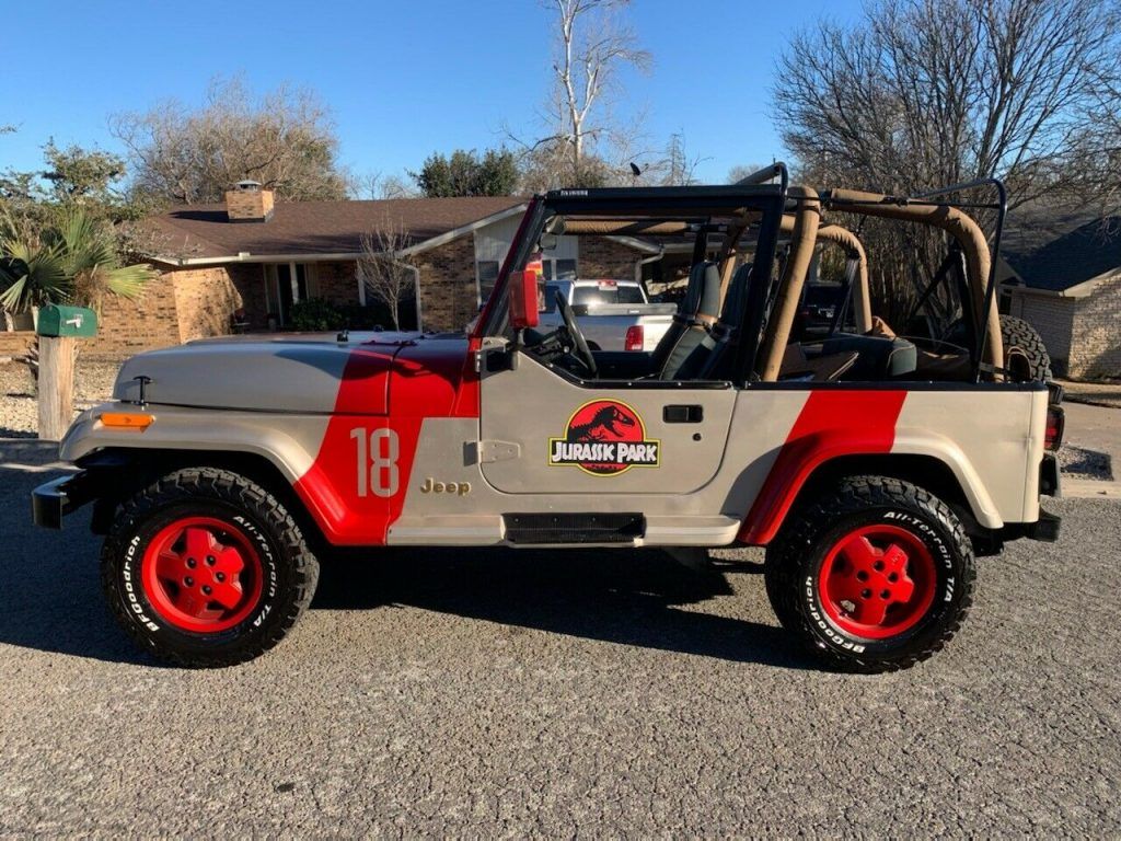 1993 Jeep Wrangler Sahara Jurassic Park