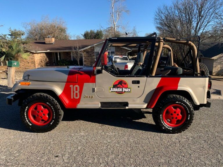 1993 Jeep Wrangler Sahara Jurassic Park Na Prodej