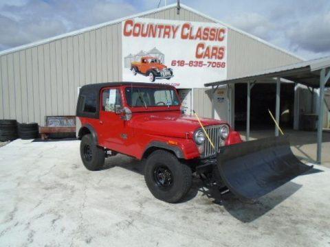 1980 Jeep Wrangler  Snow plow na prodej