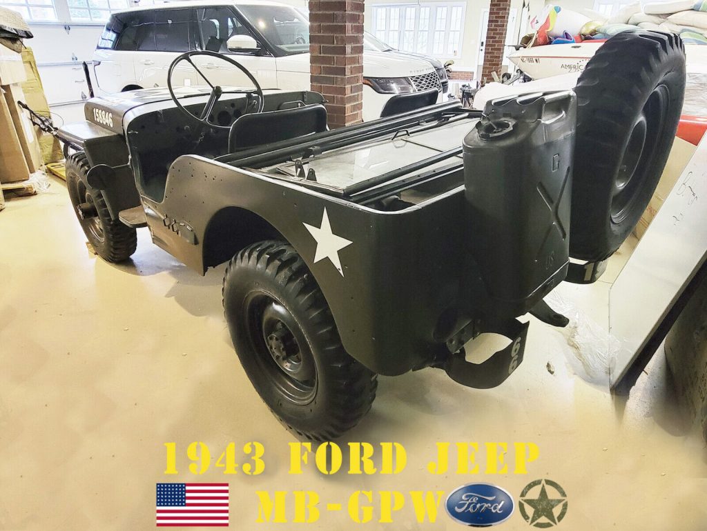 1943 Ford Mb-Gpw ARMY JEEP