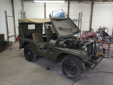 Military M38a1 Jeep na prodej
