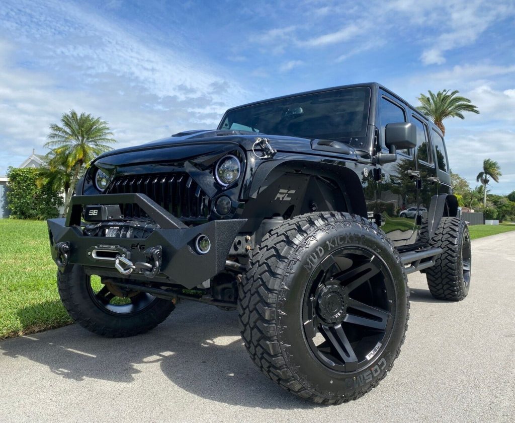 2017 Jeep Wrangler RARE ONE Owner ~ Custom 1 Of Unlimited Sport