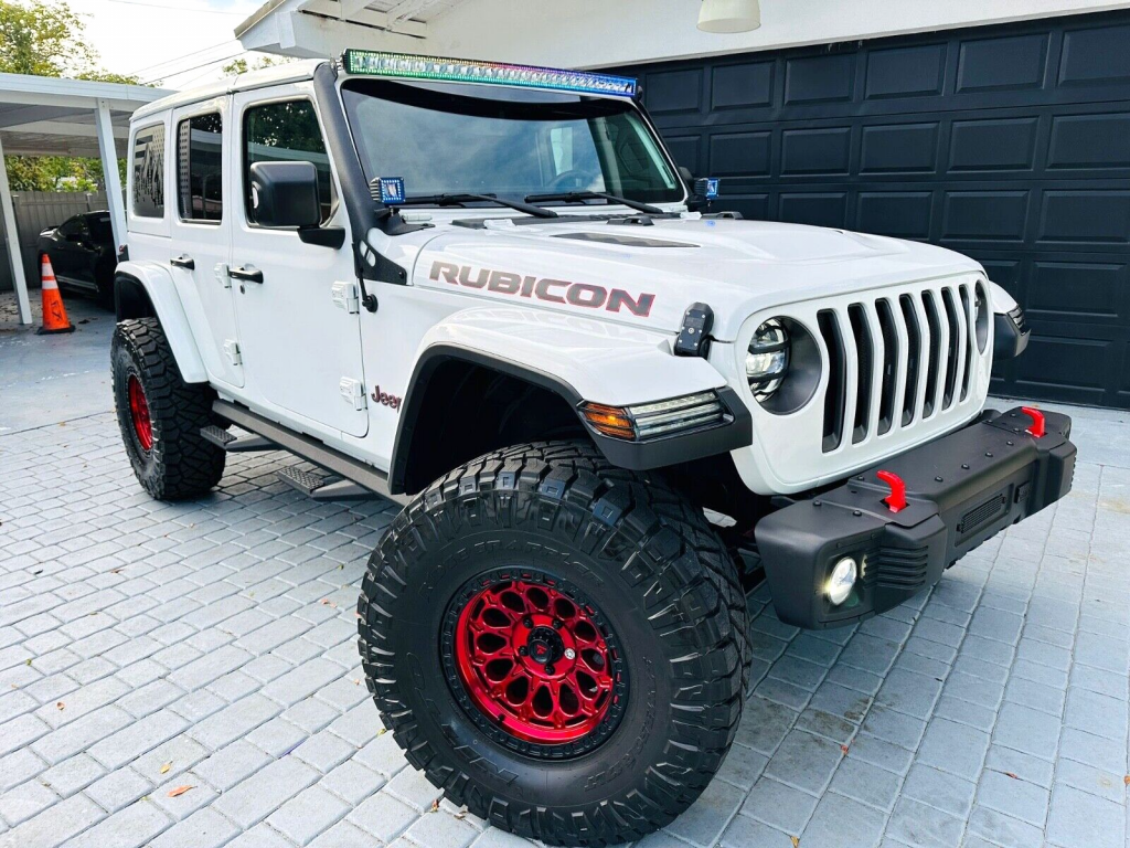 2021 Jeep Wrangler Rubicon 4X4 Loaded MSRP $57K NO Reserve!!