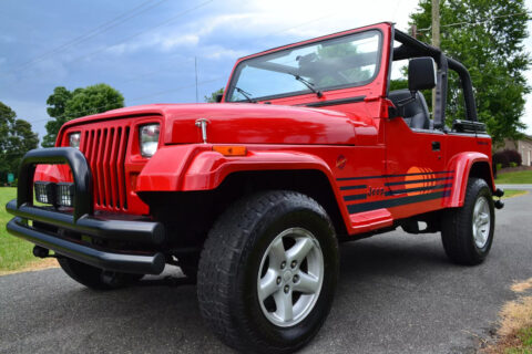 1993 Jeep Wrangler Islander trim Package na prodej